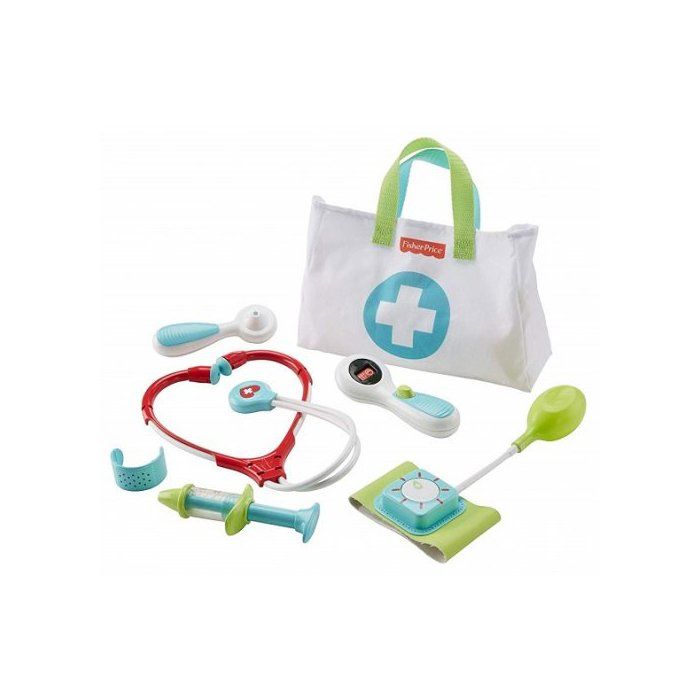 Malette de Docteur Medical Kit 7 accessoires - Fisher-Price - Jeu imitation 3-6 ans