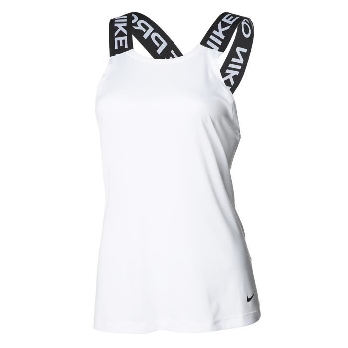 NIKE T-Shirt NP Dry Elastika Tank ESS - Femme - Blanc
