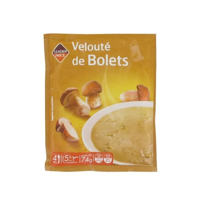 Soupe velouté de bolets - 74g