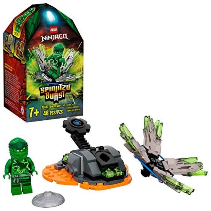 Jeu D'Assemblage LEGO JY9A4 NINJAGO Spinjitzu Burst Lloyd 7687 Kit de construction Ninja avec figurine Ninja, 22 (48 pièces)