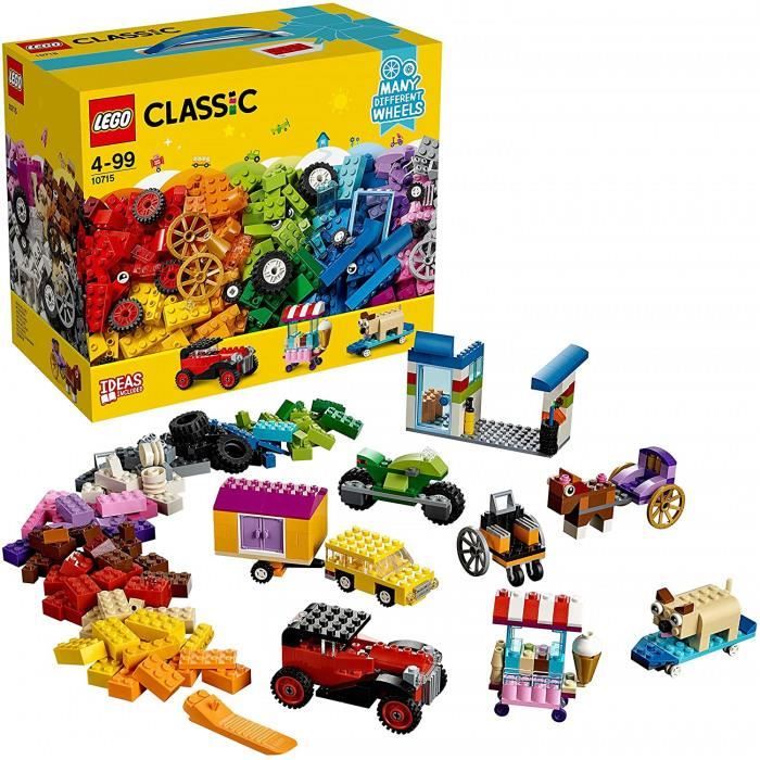 11002 classic ensemble de briques de base jeu de construction educatif activité manuelle pour enfants de 4 ans et +