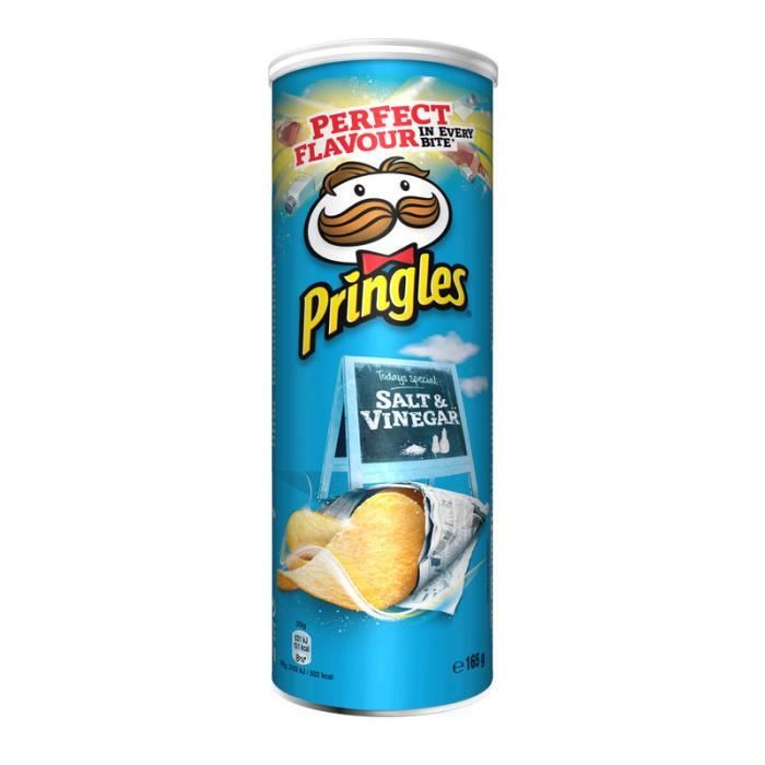 PRINGLES Sel et vinaigre - 165 g