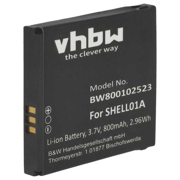 vhbw Li-Ion batterie 800mAh pour téléphone portable Doro PhoneEasy 409, 410 GSM, 410GSM, 605, 605 GSM, 605GSM, 610, 612 GSM