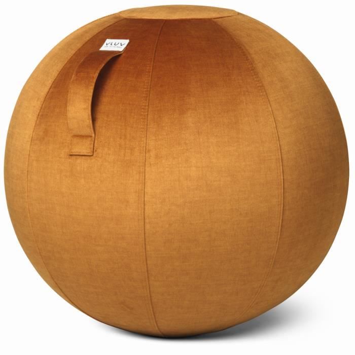 Swiss Ball Grossesse - Siège ballon gym VLUV-VARM Ø60-65cm Pumpkin