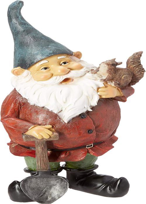 Statue Gnome De Jardin University Of Nebraska Cornhuskers - 10 Pouces - Neuf