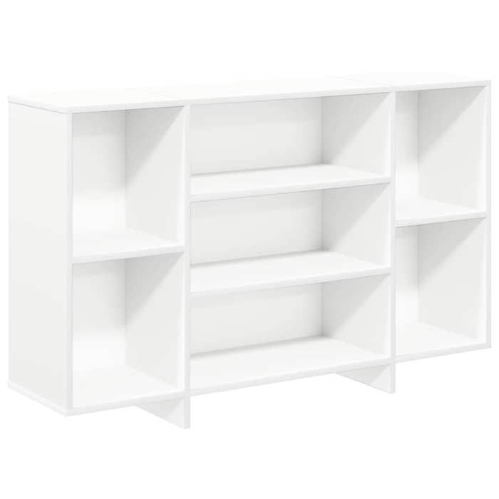 Buffet Blanc - CLOUD - 120x30x75 cm - bois dingénierie J3309
