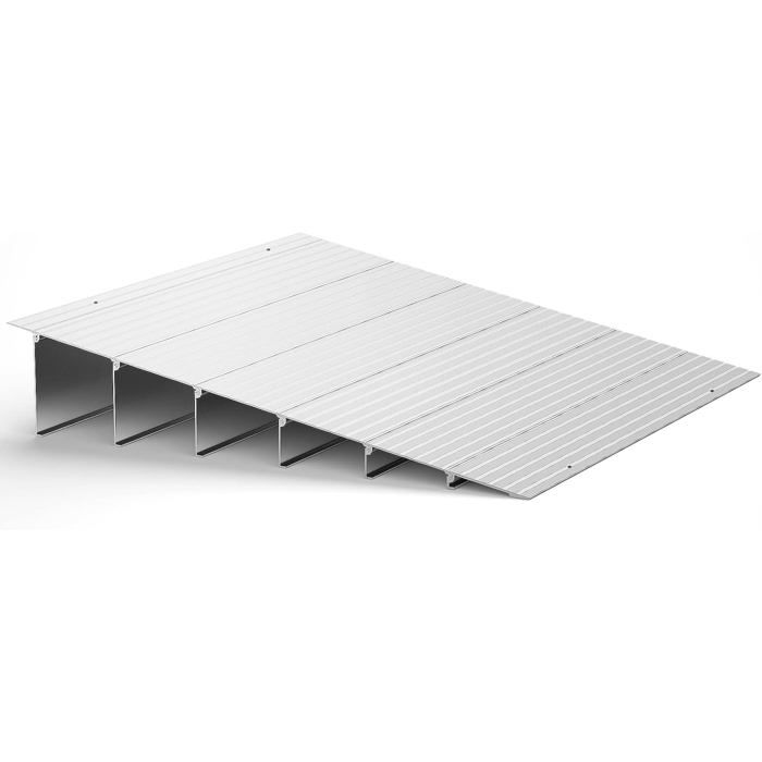 Rampe De Seuil Caoutchouc 4-15 Cm – Rampe Trottoir Antidérapante 100x30x12 Cm Pour Voiture, Fauteuil Roulant, Moto