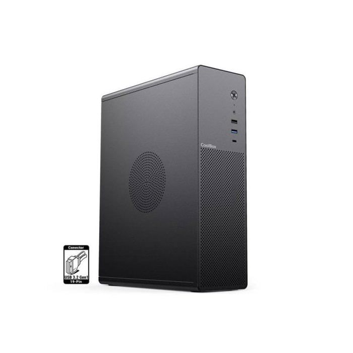 CoolBox COO PCT100 0 unité centrale Profile bas Slimline - vue 2