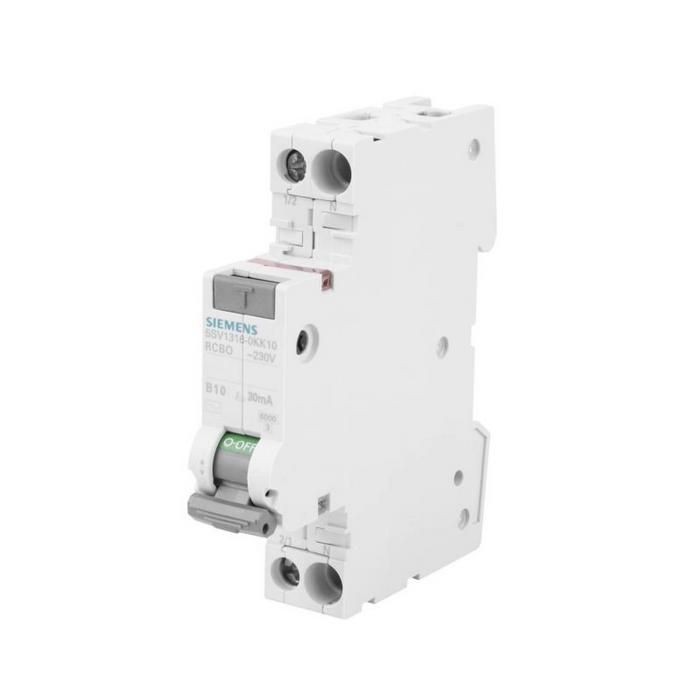 Disjoncteur différentiel 2P B type AC 6kA 30mA SENTRON 5SV1316 0KK10 - vue 2