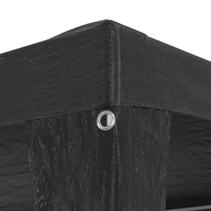 Joli & Fonctionnel - Tente de réception 3x6 m PE Anthracite - Anti-UV - Pour camping &5043387