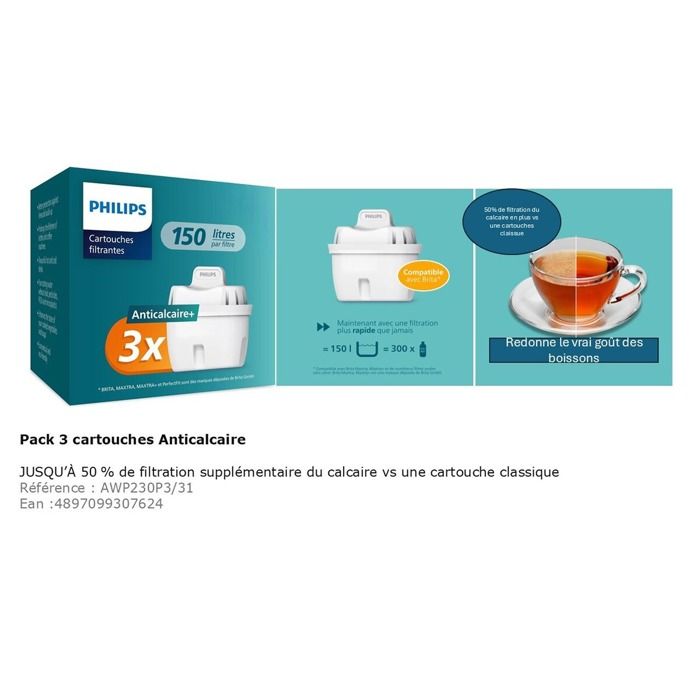 Pack 3 cart Anticalcaire - vue 2