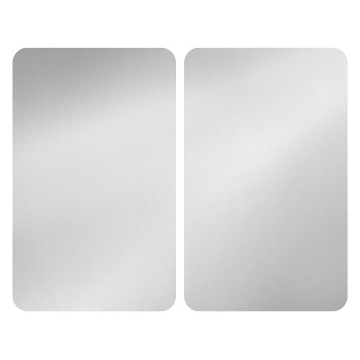 Plaque De Protection En Verre Pour Cuisine Accessoires Lot De 2 Plaques De Protection En Verre Pour Cuisiniere Argent Universel 30 Cm Gris Achat Vente Cuisiniere Piano Cdiscount