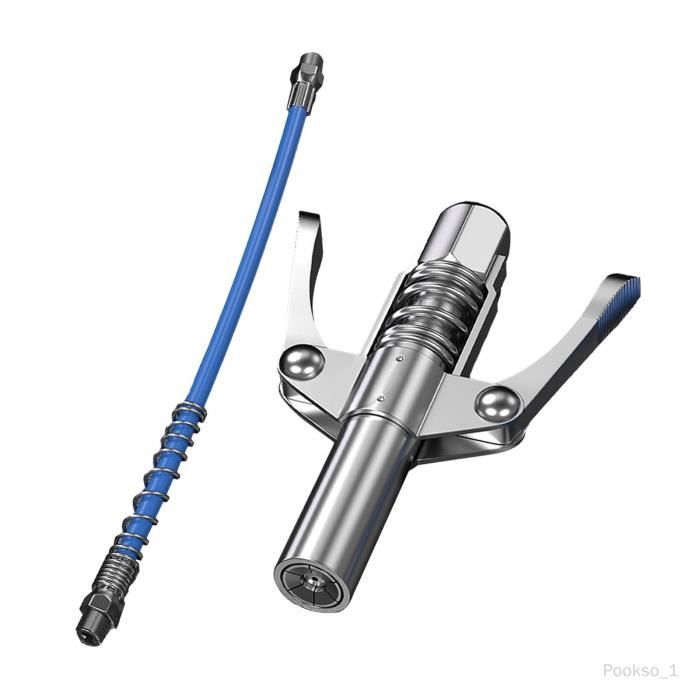 EJ.life tuyau de pistolet à graisse 1 coupleur flexible de tuyau de