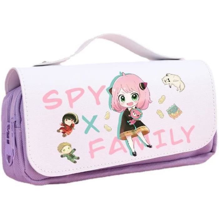 Trousse à Crayons Anime Grande Capacité 20x10x7,5 Cm - Sac Papeterie étudiants Garçons/filles - 7
