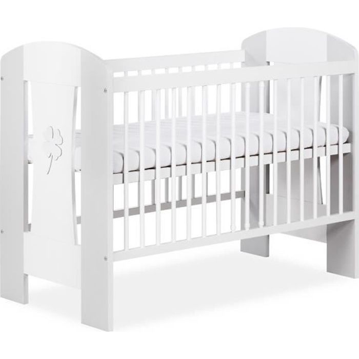 Lit Bebe Naty 60 X1 Blanc Gris Cdiscount Puericulture Eveil Bebe Lit Bebe Naty 60 X1 Blanc Gris Cdiscount Puericulture Eveil Bebe