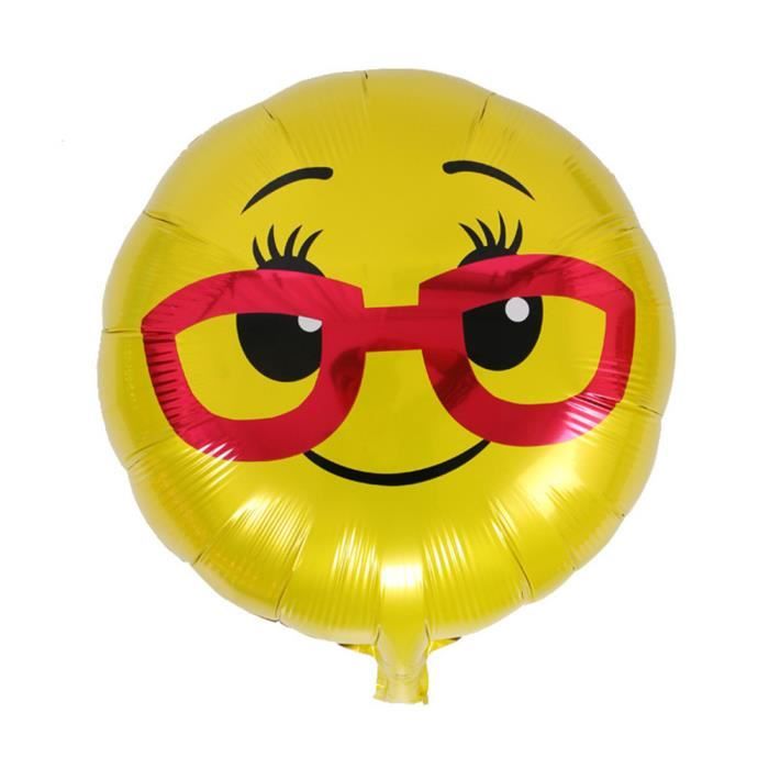 Feuille Emoji Ballon D Helium Bonne Fete D Anniversaire Decoration
