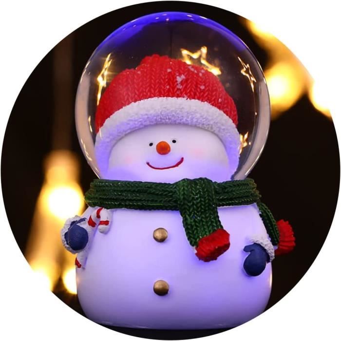 Boule de Cristal de Noël,Cadeaux Boule À Neige De Noël,Convient pour 