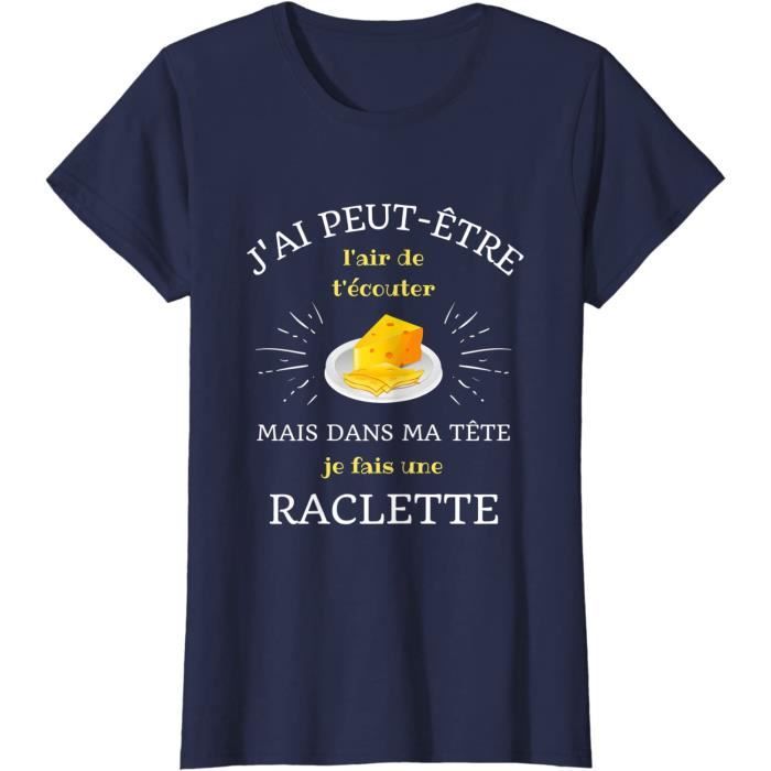 Homme parfait est fan de raclette, fête des pères' T-shirt Homme parfait est fan de raclette, fête des pères' T-shirt