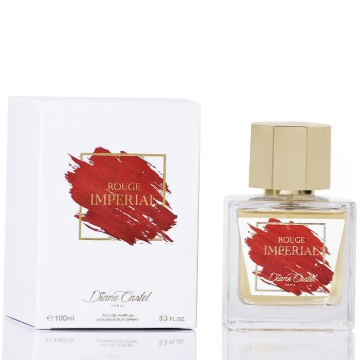 Eau de parfum - DIANE CASTEL - Rouge imperial - Femme - 100ml - Fruité