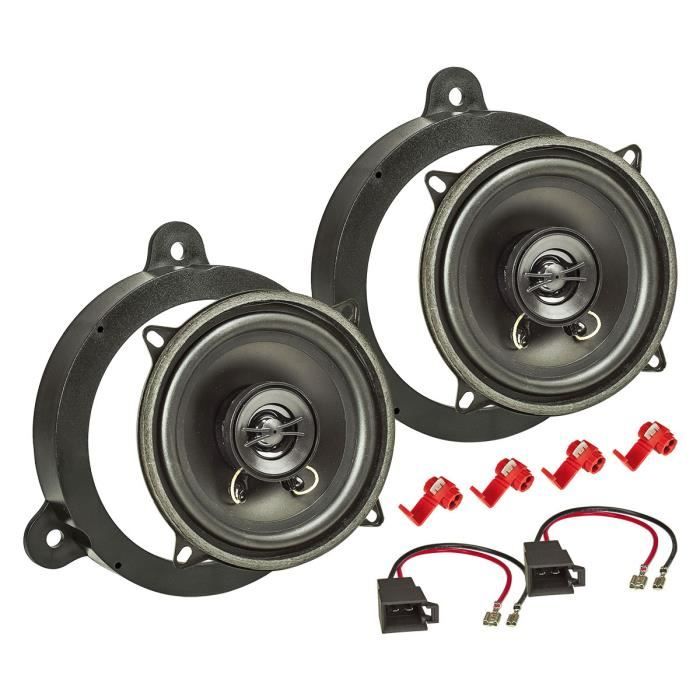 Kit d'installation de haut-parleur pour Renault Mégane 3 Dacia Logan  Sandero 130mm Système coaxial 130mm - Cdiscount Auto