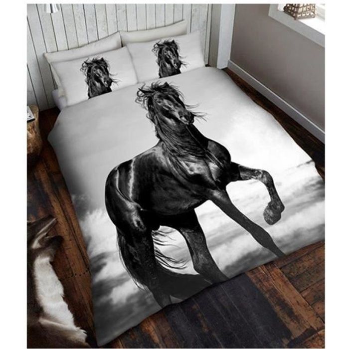 Housse de couette cheval - Achat / Vente pas cher