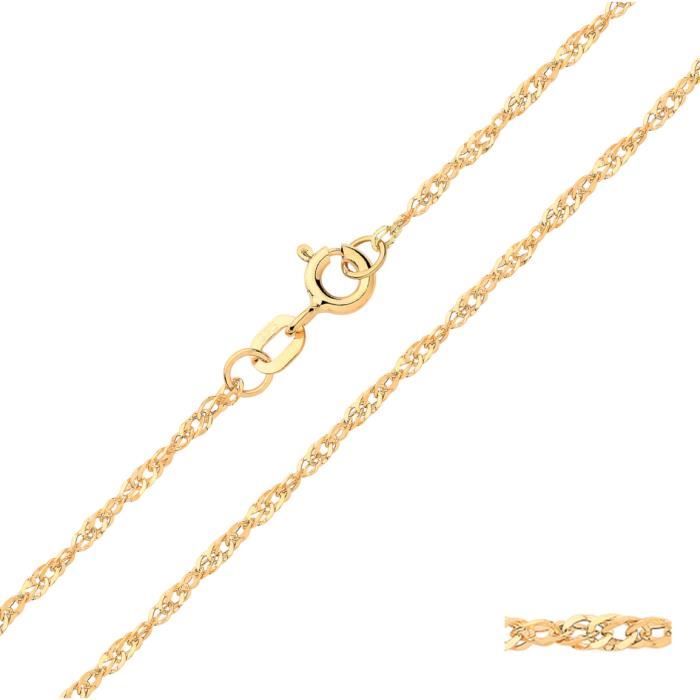 Chaine Singapour Femme Or 375-1000 - 41cm 44266