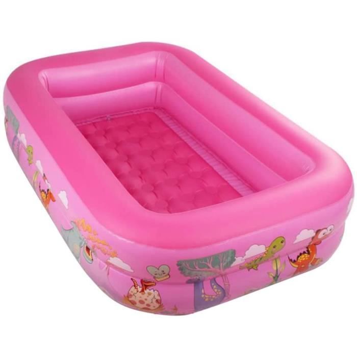 Badabulle Baignoire Gonflable Lagon – Mini Piscine Bébé Compacte Et Pratique