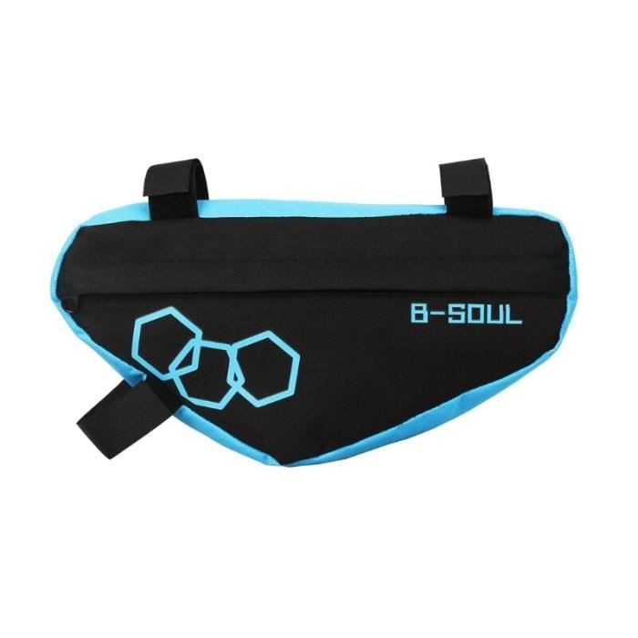 Heoter Pochette Triangulaire Pour Cadre De Vélo – Polyester Jaune-vert, 28,5x13,5x5,4 Cm