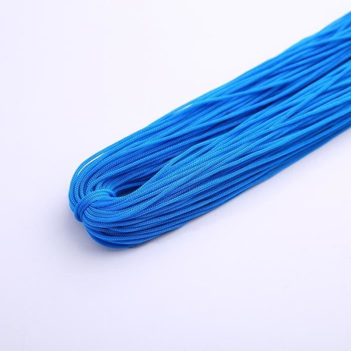 Corde Macramé Polyester Marine 3 Mm - Lot De 5 Bobines De 200 G (1 Kg Total), Pour Créations DIY