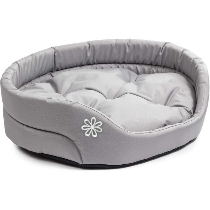 Meilleurs prix pour Lit pour chien, lit pour chat, lit pour animaux, XL 71 x 60 x 15 cm, gris, résistant aux rayures