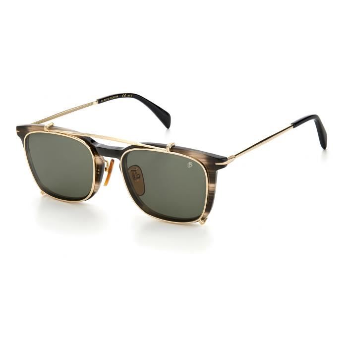 David Beckham lunettes de soleil 1037/G/CS cat.3 wayfarer or/vert