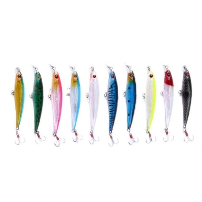 Leurre De Pêche Crankbait Cigale 7,5 Cm – Appât Dur Nageur, Réaliste, Rivière
