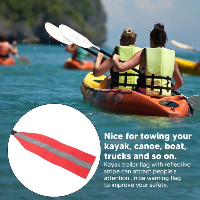Support Drapeau De Sécurité Pour Kayak, Canoë Ou Bateau - Base De Montage Universelle En Nylon Solide
