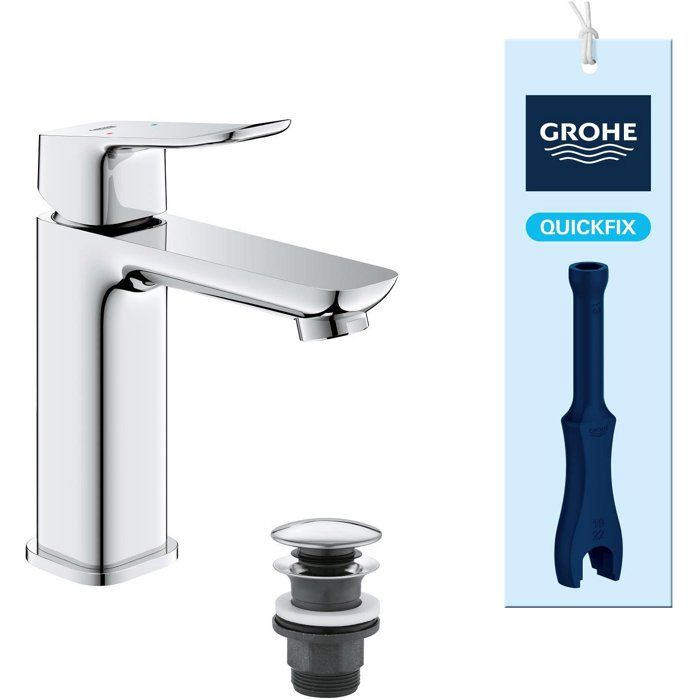 Grohe Mitigeur de lavabo - DICE - Taille M - Vidage clic-clac