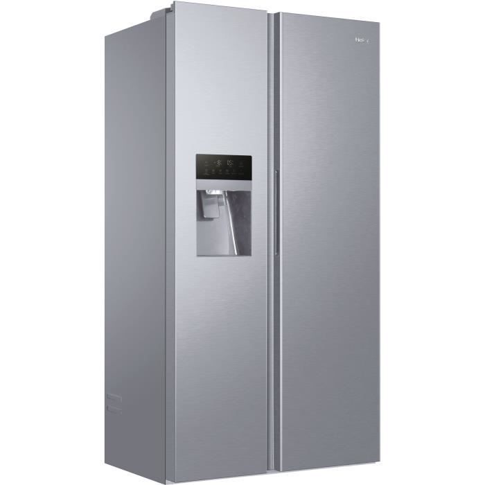 Réfrigérateur américain - HAIER - HSR3918FIPG - 2 portes