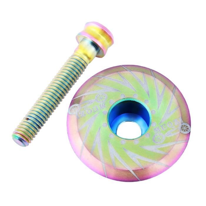 Lot De 10 Vis Pour Cage à Bidon Vélo - Titane M5 - Fixation Support D'Eau - Hexagone Intérieur