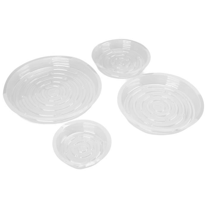 2 Soucoupes En Céramique Pour Plantes 17,8 Cm - Plateaux D'égouttement Bleus, Protection Sol Et Meubles | Pots D'intérieur - 11