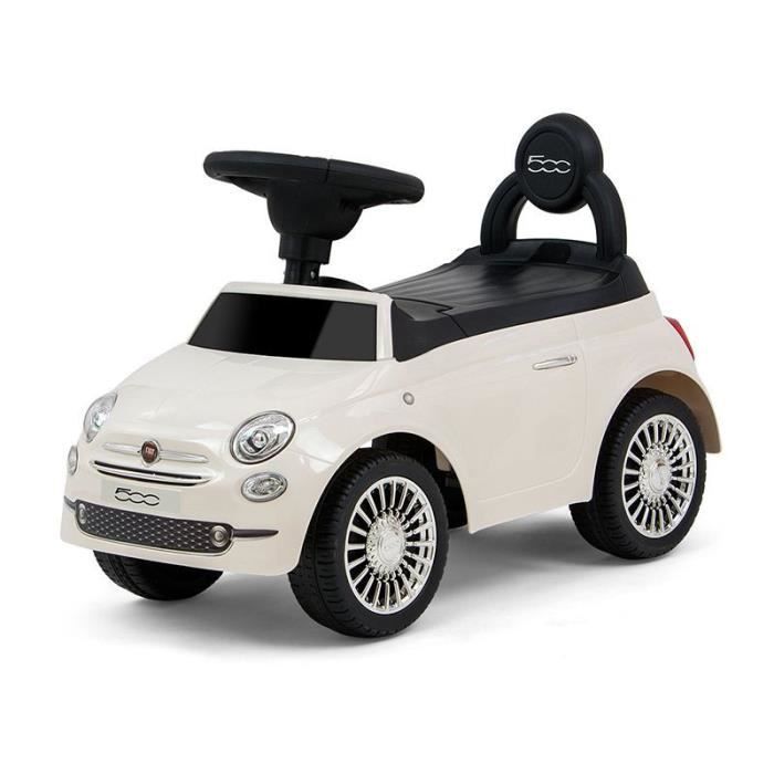 Porteur Milly Mally Fiat 500 Blanc Jouet premier age Mixte 12 36 mois 25 kg Cdiscount Jeux Jouets