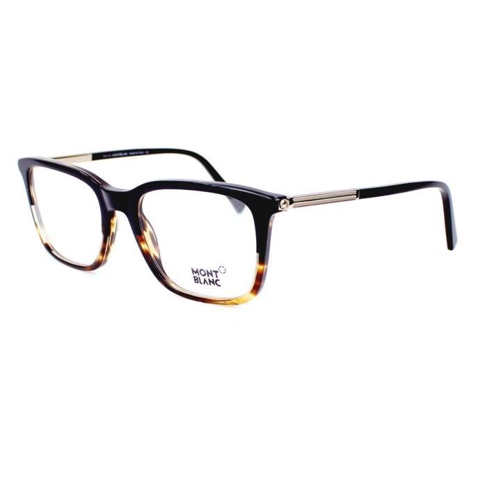 Lunettes de vue Mont Blanc MB544 5 Noir Havane Achat Vente