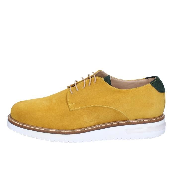 Derbies Homme FDF SHOES Daim Jaune Jaune - Achat / Vente derby - Soldes sur  Cdiscount dès le 20 janvier ! Cdiscount