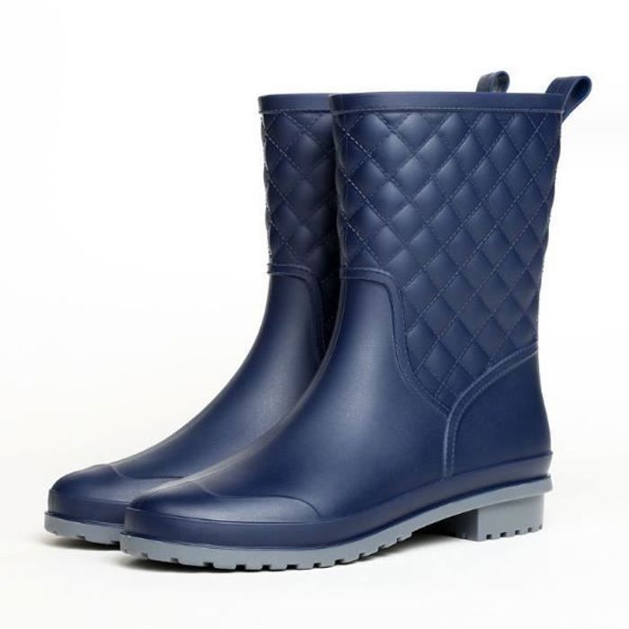Bottes de pluie femme en caoutchouc Antid rapantes L g res