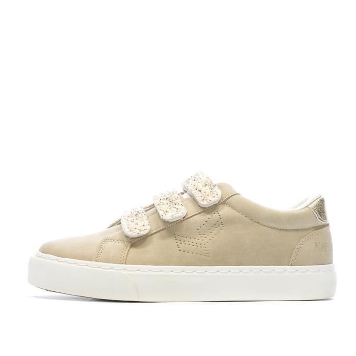 Kaporal Baskets Beige Femme Kaporal Tippy