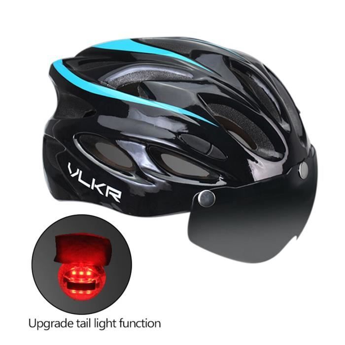 Casque Vélo WEST BIKING - Route Et VTT - Unisexe 56-62cm - Noir, Moulé Intégral - Modèle YP0708088
