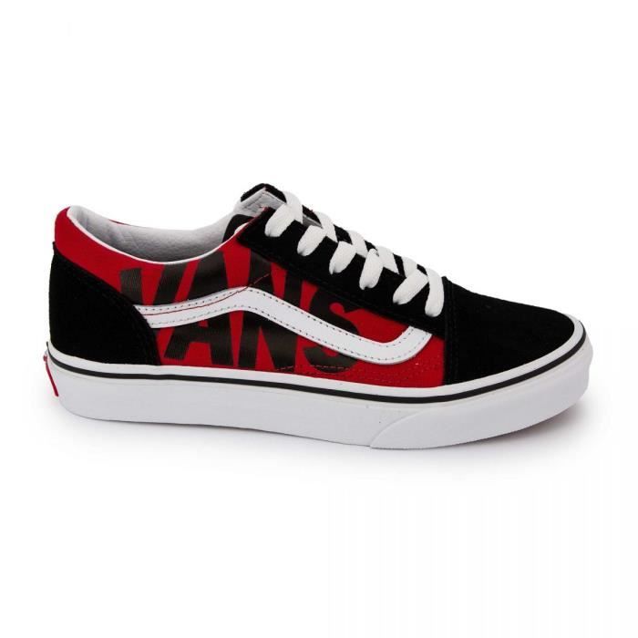 Basket basse vnoa4vhv7wl1 noir/rouge t3539 Enfant VANS Rouge Cdiscount Chaussures