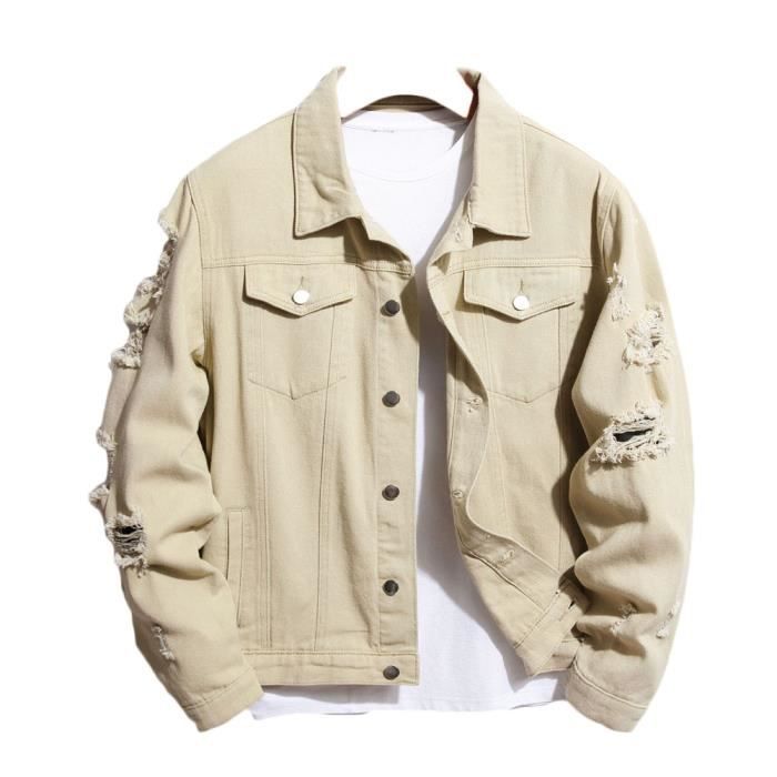 Veste En Jean Pour Homme Grande Taille