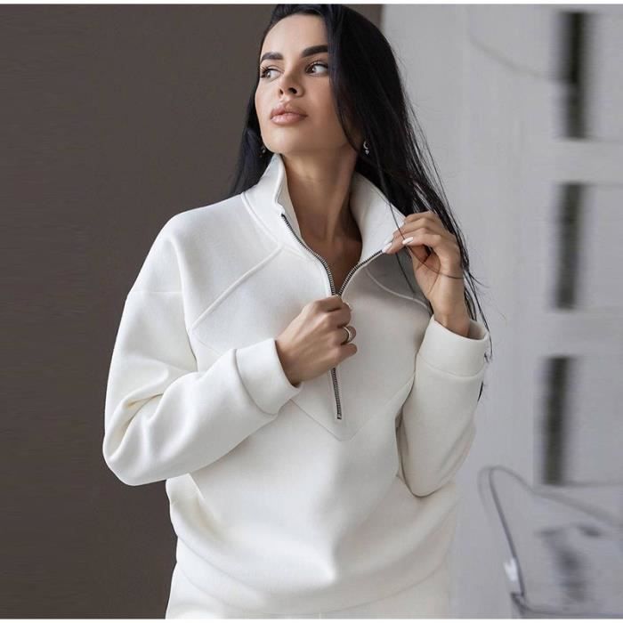 Pantalon Survêtement Femme - Ensemble 2 Pièces Pour Sweat Shirt