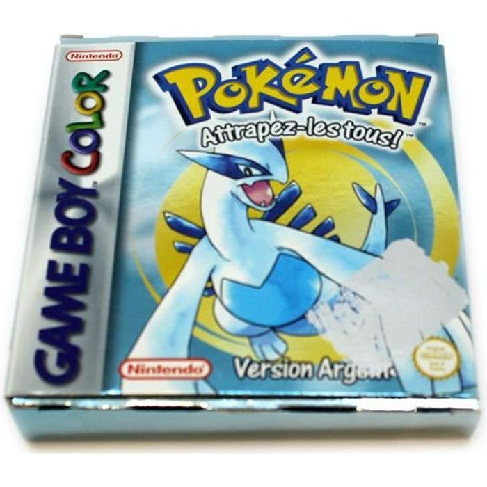 Pokemon version silver gameboy color - Cdiscount Jeux vidéo
