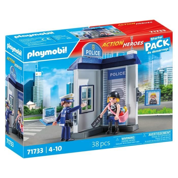 Salle D'interrogatoire De Police Playmobil La Boite - vue 6