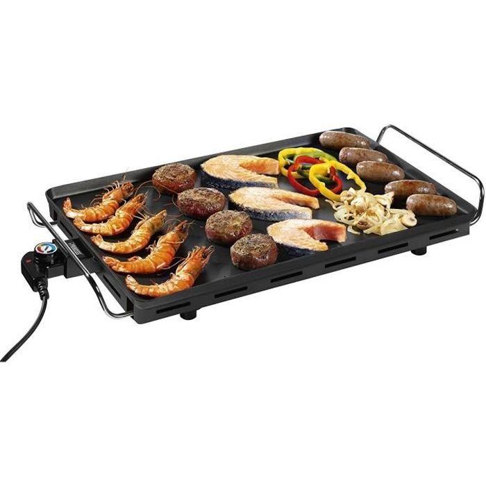 Combiné Barbecue Plancha Electrique Princess Plancha Electrique 2500w L 36 X P 60 Cm Achat Vente