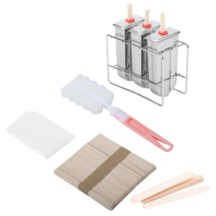 Lot De 12 Moules à Glace En Aluminium Pour Kulfi, Glaces Maison, Bâtonnets - Réutilisables, Sans Plastique - 10